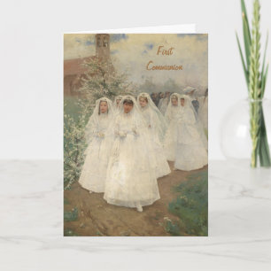 Cartão first communion