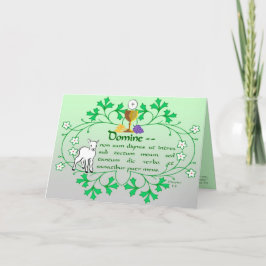 Cartão First Holy Communion Greeting Card Traditional