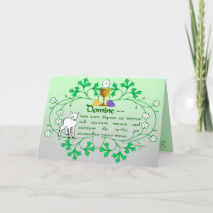 Cartão First Holy Communion Greeting Card Traditional