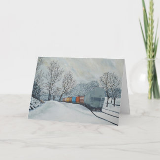 Cartão First Snow Greeting Card