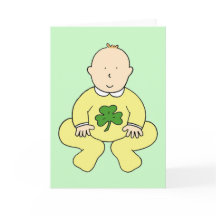 First St Patrick's Day for a Baby