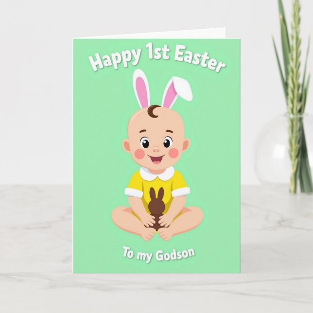 Cartão First Year Baby Celebration Card (Frente)