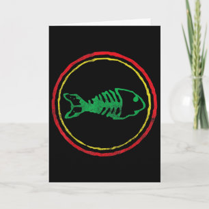 Cartão Fishbones Ska Punk Homens Mulheres Dia das Mães Pa