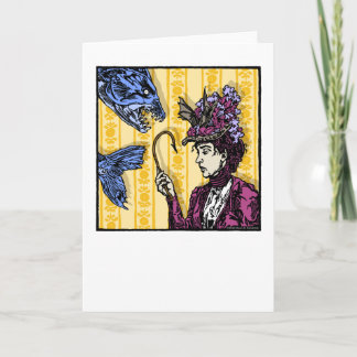 Cartão Fishhook - Blank Inside Pop Goth Nightmare