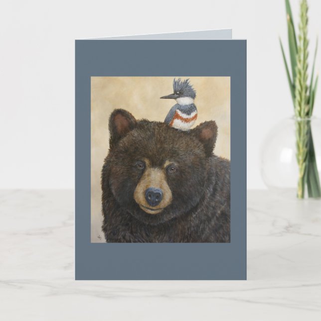 Cartão Fishin' Buddies (Frente)