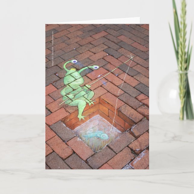 Cartão fishing sluggo (Frente)