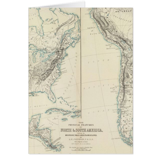 Cartão Físico da América N & S (Frente)