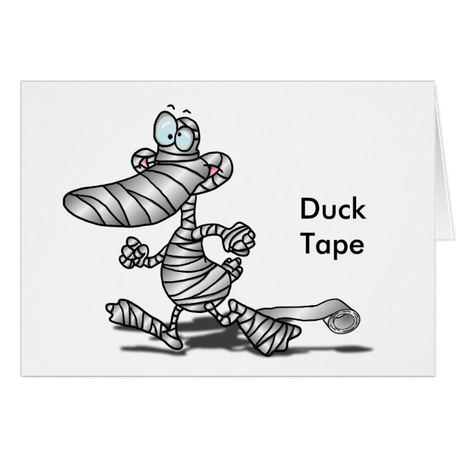 Cartão Fita Duck (Frente Horizontal)