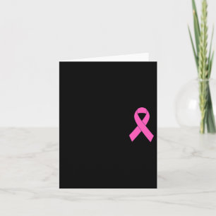 Cartão Fita rosa-branca, Cancer-de-vidro-rosa Sensibiliza