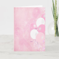 Fitas e Balões Rosa