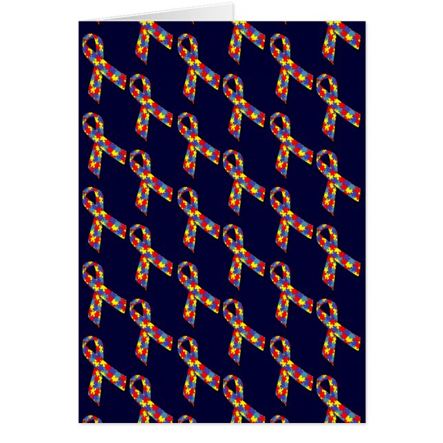 Cartão Fitas quebra-cabeça (Frente)