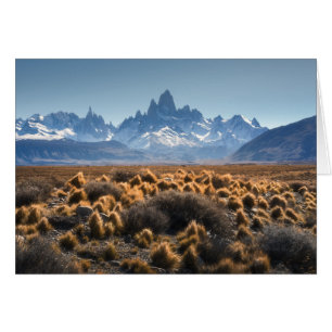 Cartão Fitz Roy, Patagonia, Argentina