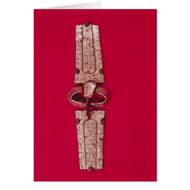 Cartão Fivela de cinto, do cemitério (Frente)