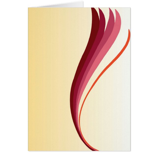 Cartão Flame Lily (Frente)