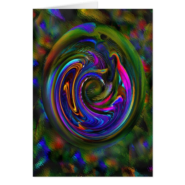 Cartão Flamingo (Frente)