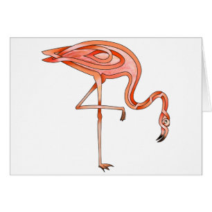 Cartão Flamingo