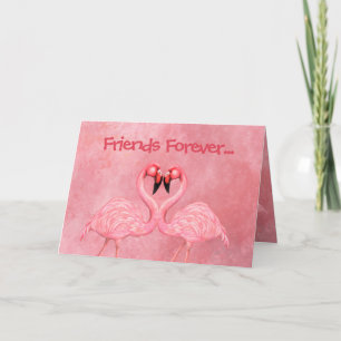 Cartão Flamingo Dance