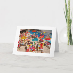 Cartão 'Flamingos!' for Note Card!