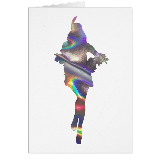 Cartão flaper holográfico (Frente)