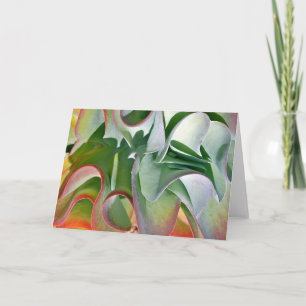Cartão Flapjack plant note card by Debra Lee Baldwin
