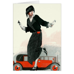 Cartão Flapper e Roadster
