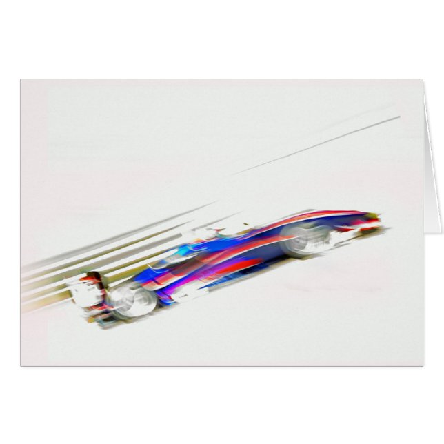 Cartão Flash de cor (Frente horizontal)