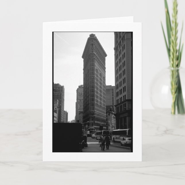 Cartão Flat Iron (Frente)