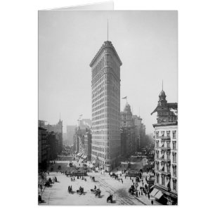 Cartão Flatiron Construção, 1905
