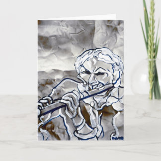 Cartão FLAUTA AZUL 3000x3801