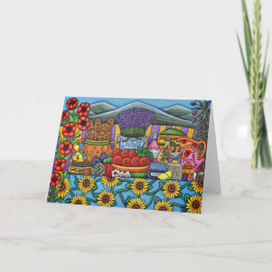 Cartão Flavours of Provence Greeting Card by Lisa Lorenz