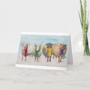 Cartão Fleece Navidad Card Blank