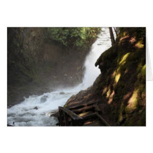 Cartão Fletcher Falls, British Columbia, Canada Card