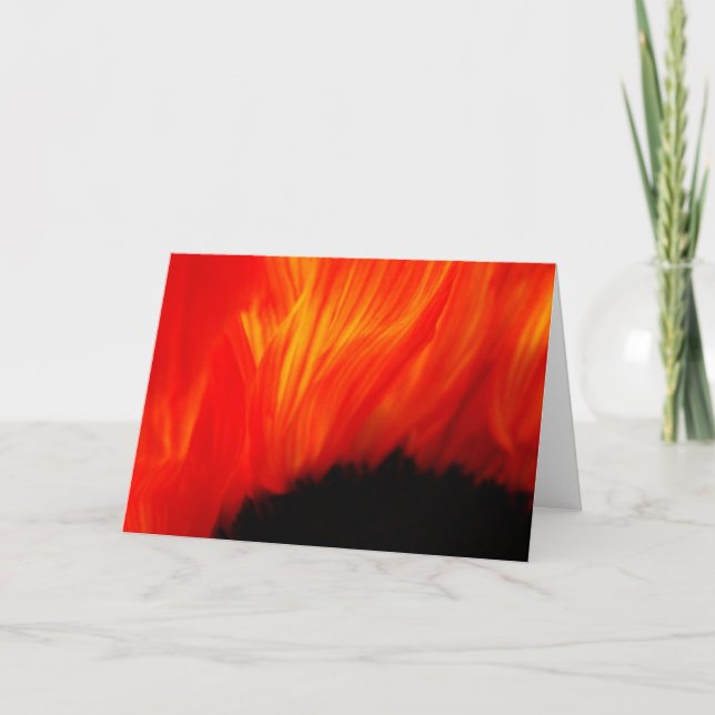 Cartão fleur de feu (Frente)