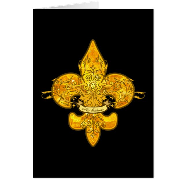 Cartão Fleur de Guardião (Frente)