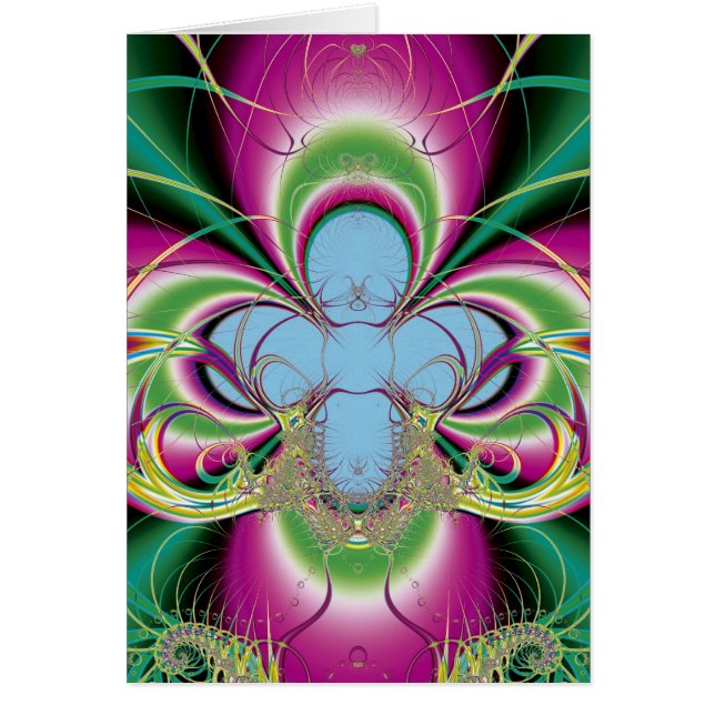 Cartão Fleur-de-luce (Frente)