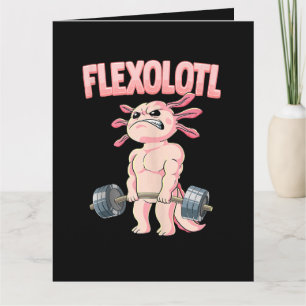 Cartão Flexolotl Axolote
