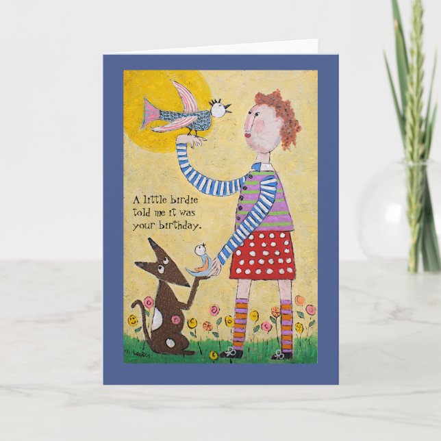 Cartão Flight School birthday card (Frente)