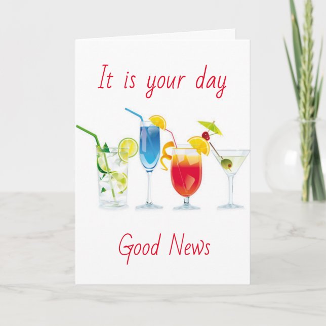 CARTÃO **FLIRTING AND LOVING BIRTHDAY WISHES** (Frente)