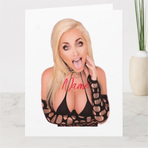 Cartão Flirty loira Thunder_Cove