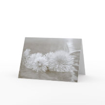 Floating Dandelions on "Water" Greeting Card