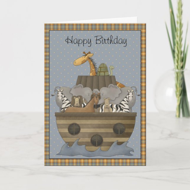 Cartão Floating on Faith Birthday Greeting (Frente)