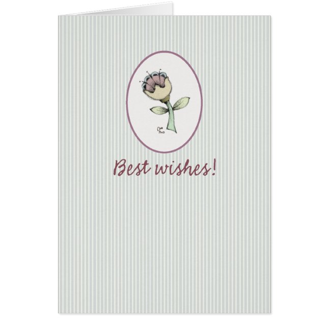 Cartão Flor (Frente)