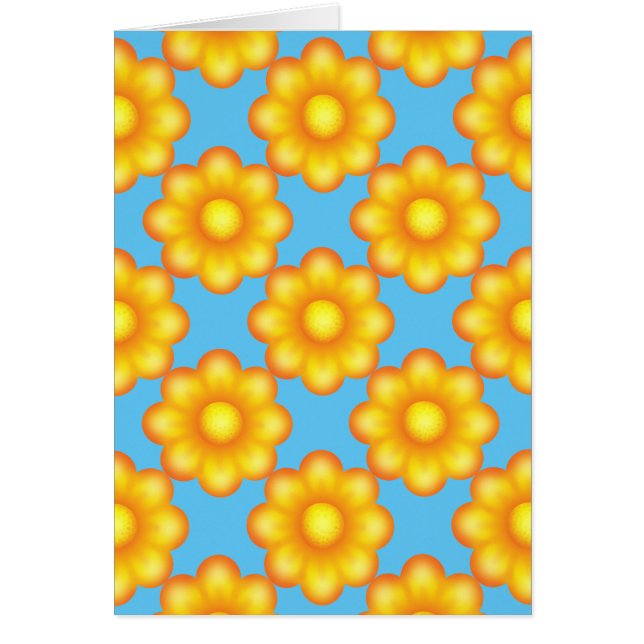 Cartão Flor Amarelo-Cinto (Frente)