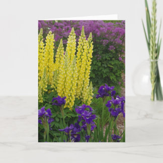 Cartão Flor de aniversário geral