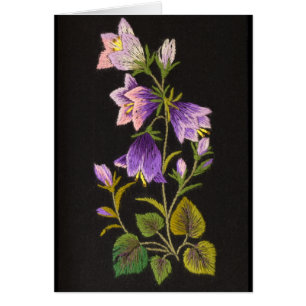 Cartão Flor de Bell