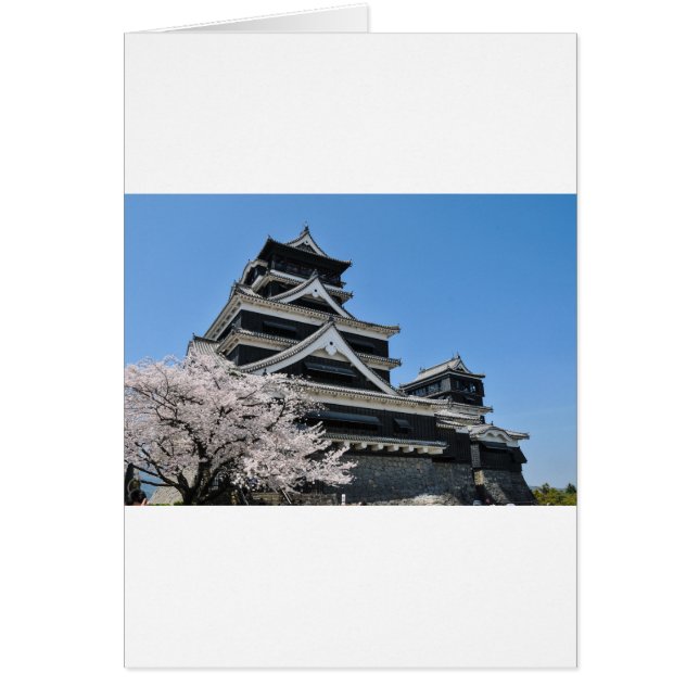 Cartão Flor De Cereja No Japão (Frente)