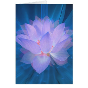 Cartão Flor Galáxico