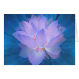 Cartão Flor Galáxico