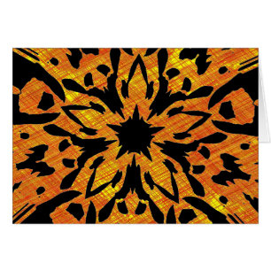 Cartão Flor Gráfico