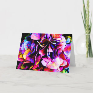 Cartão Flor Hydrangea